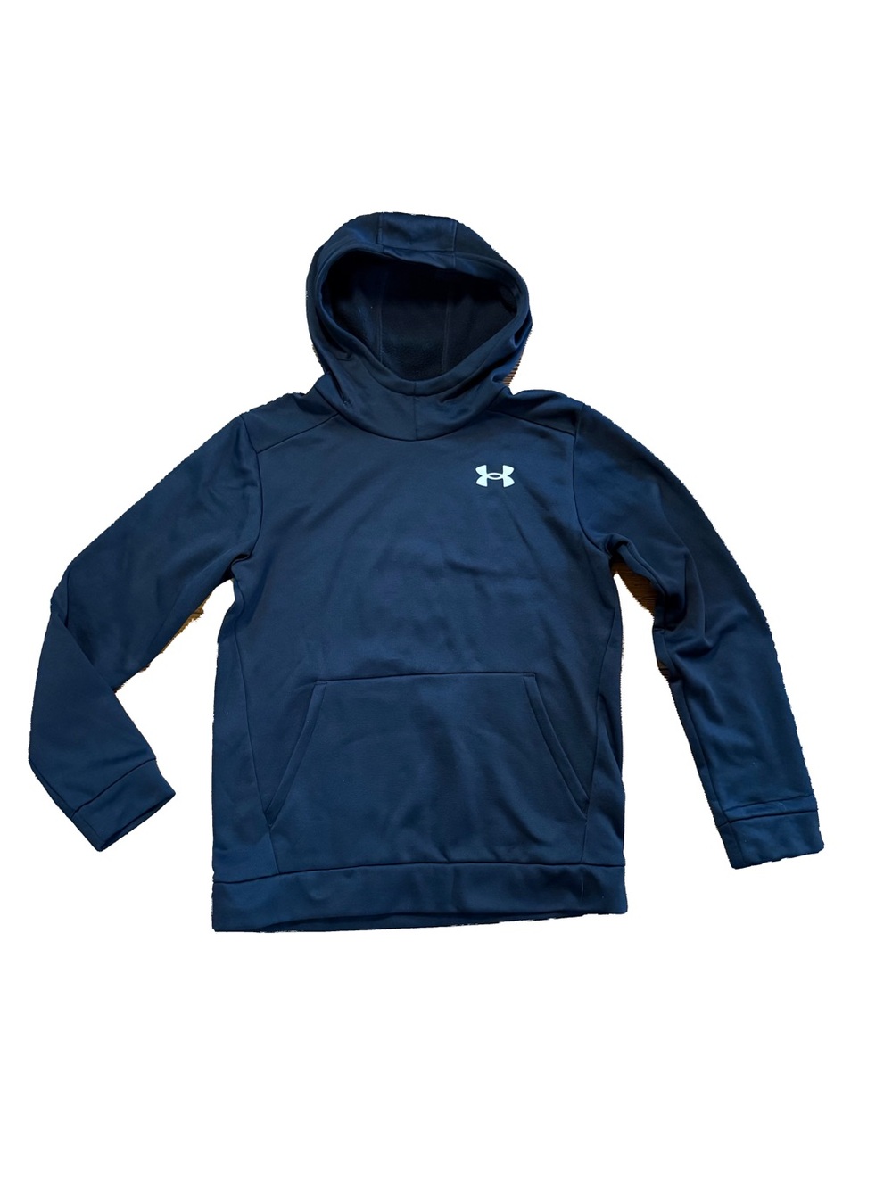 Under Armour Black Kids' Hoodie with Logo Large